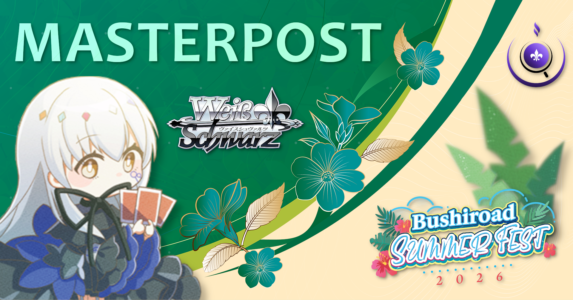 BSF 2026: Weiss Schwarz Masterpost - Weiss Tea Time